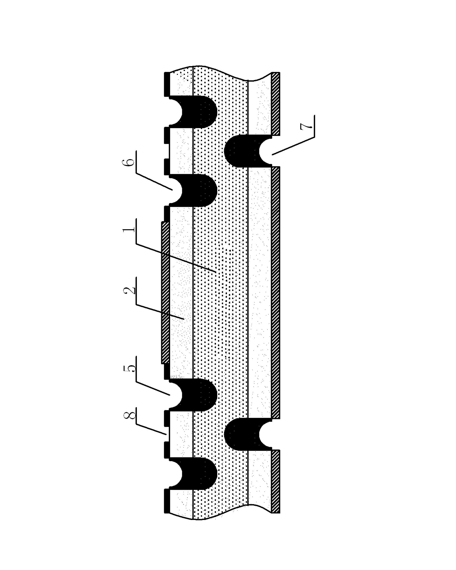 Semiconductor high-voltage device chip and manufacture method thereof