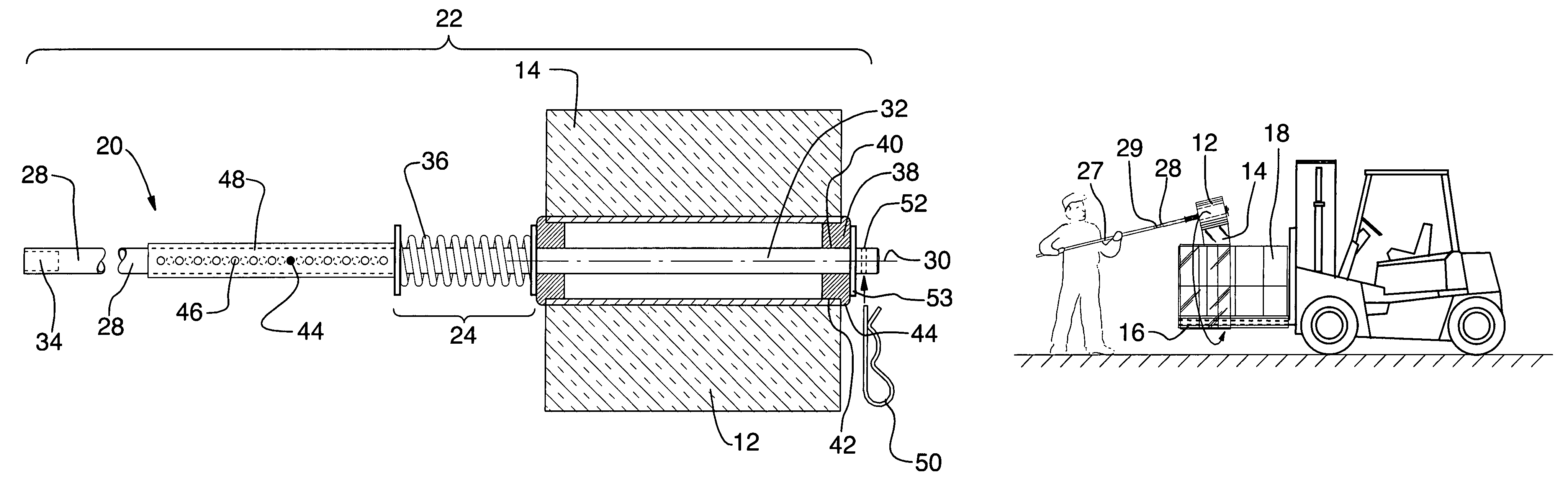 Apparatus and method for dispensing stretch wrap