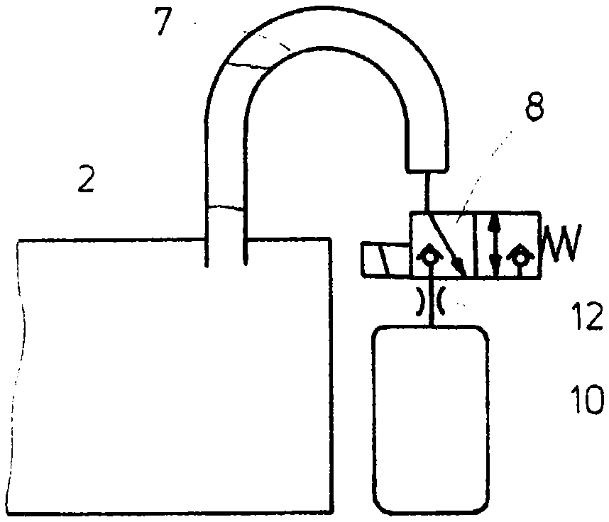 Supply system, in particular for gear mechanisms and generators
