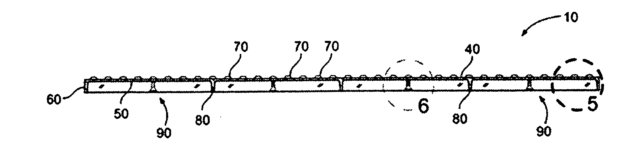 Safety tile for pedestrian tactile detection