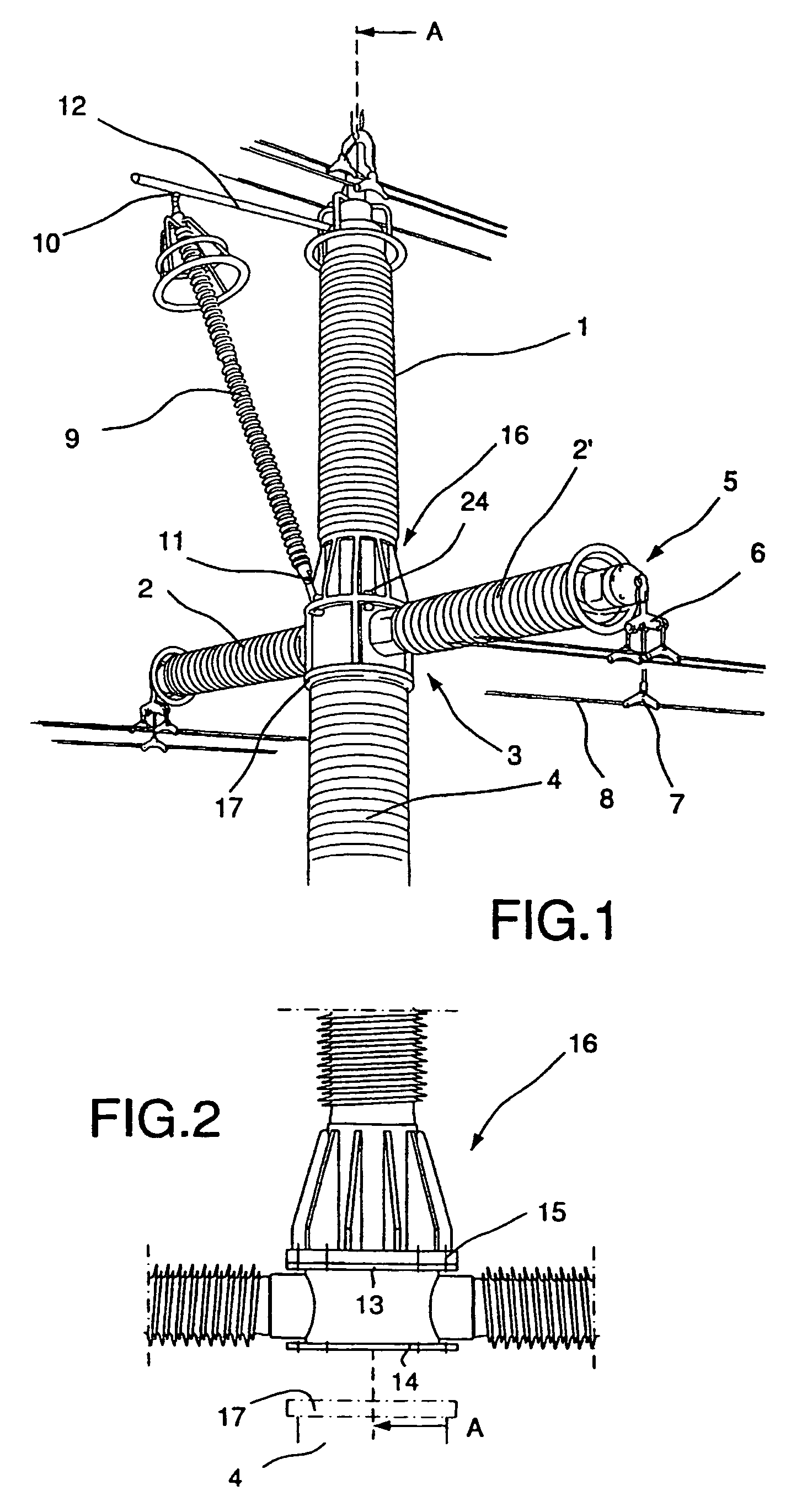 Pole-top insulator