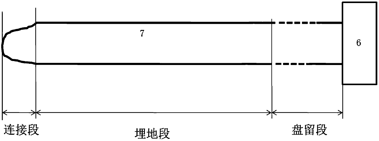 Armored strain monitoring optical cable and soil covering monitoring and stress calibration method