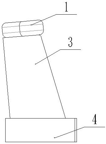 Tool used for screwing of screwing parts of narrow space