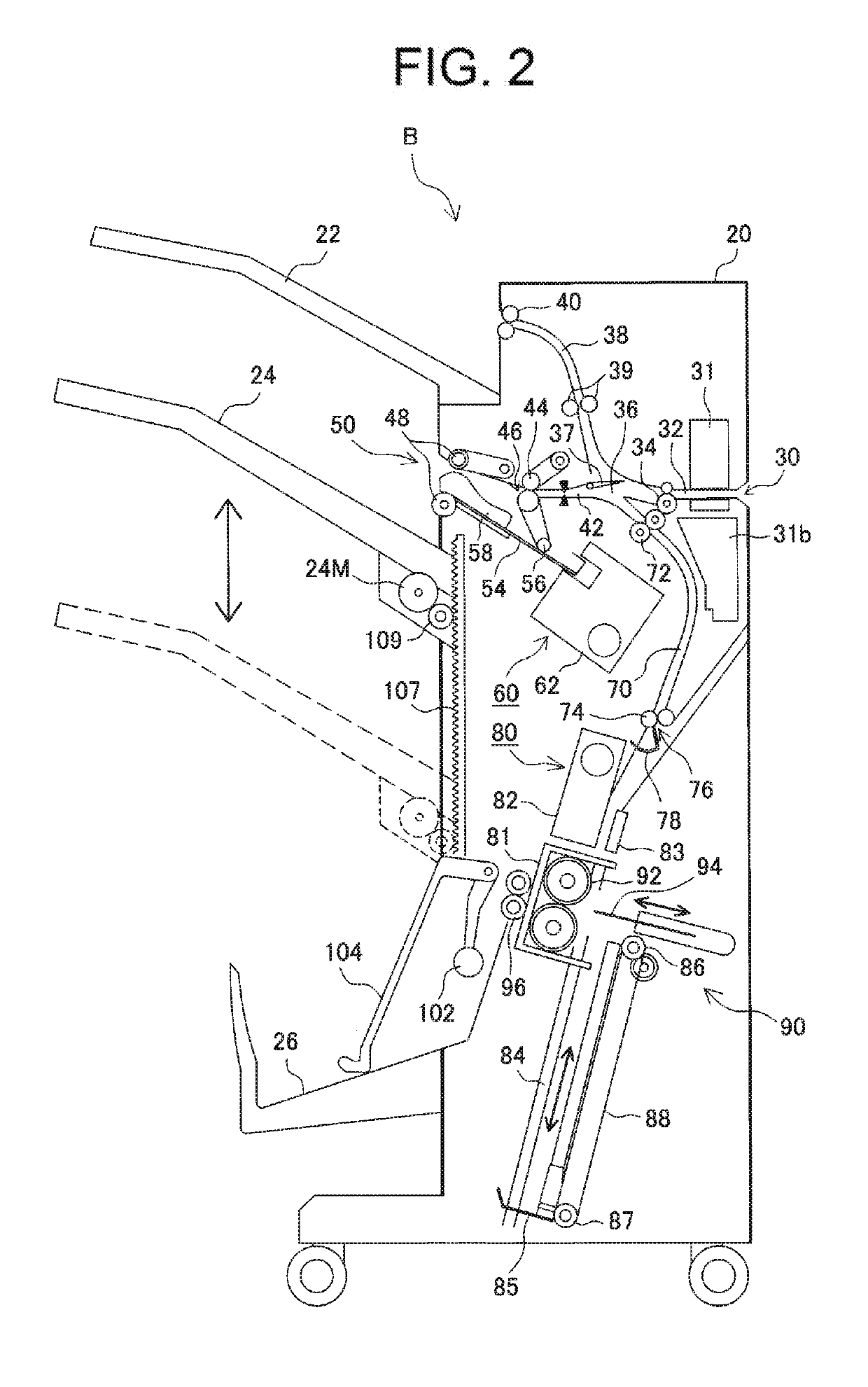 Sheet processing apparatus and image forming apparatus including the same