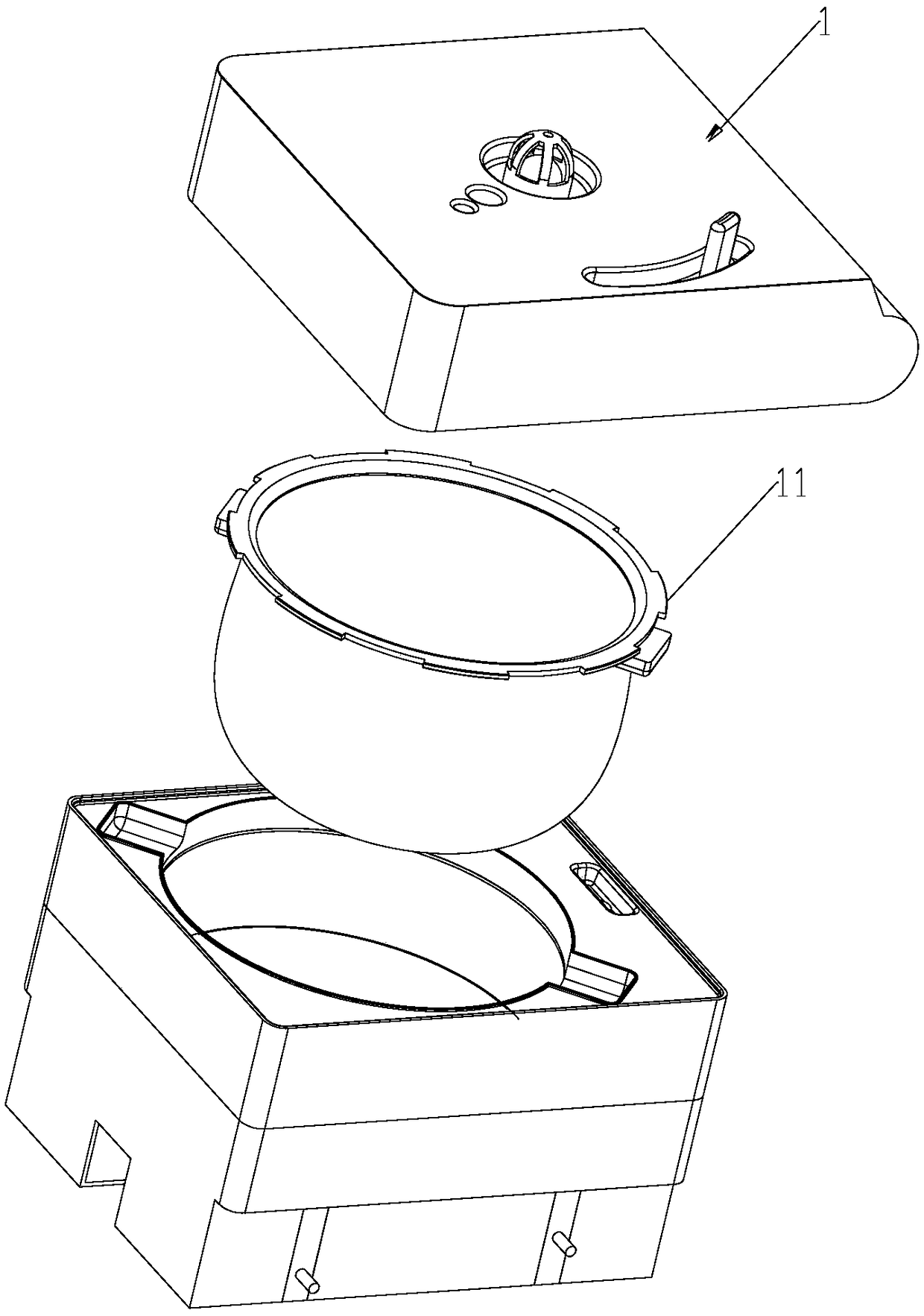 Manual and automatic pressure cooker cover