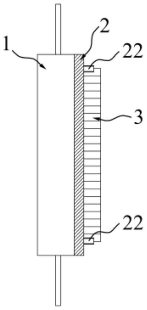 Anilox roll component and cleaning method thereof