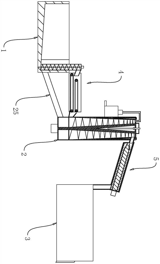 Treatment system and treatment method for papermaking sludge of recycled paper