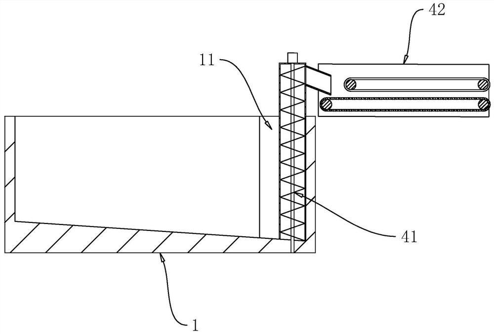 Treatment system and treatment method for papermaking sludge of recycled paper