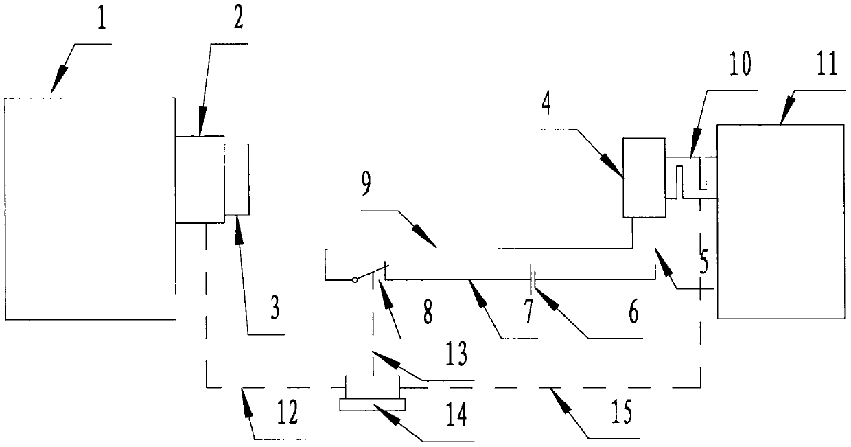 Dynamic calibration system for rocket engine thrust measuring device