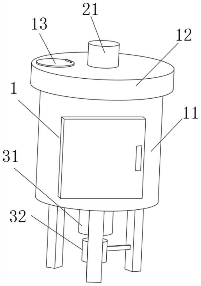 Corn feed manufacturing device for biological agriculture and related industries