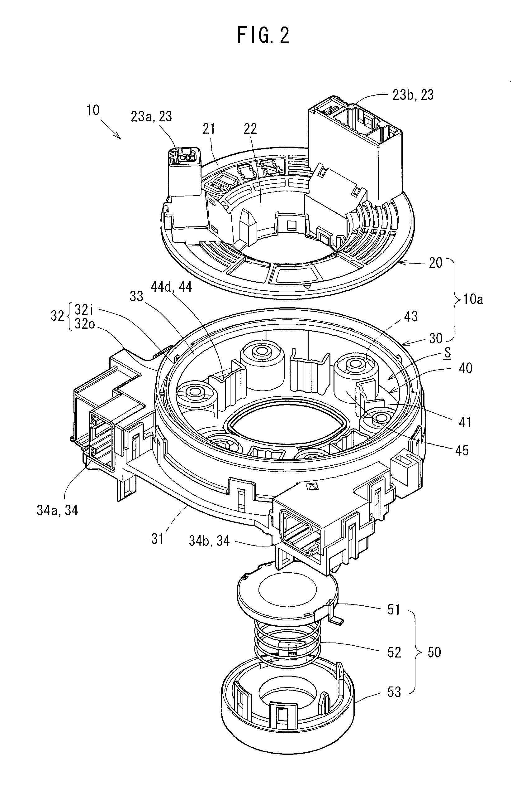 Rotatable connector device