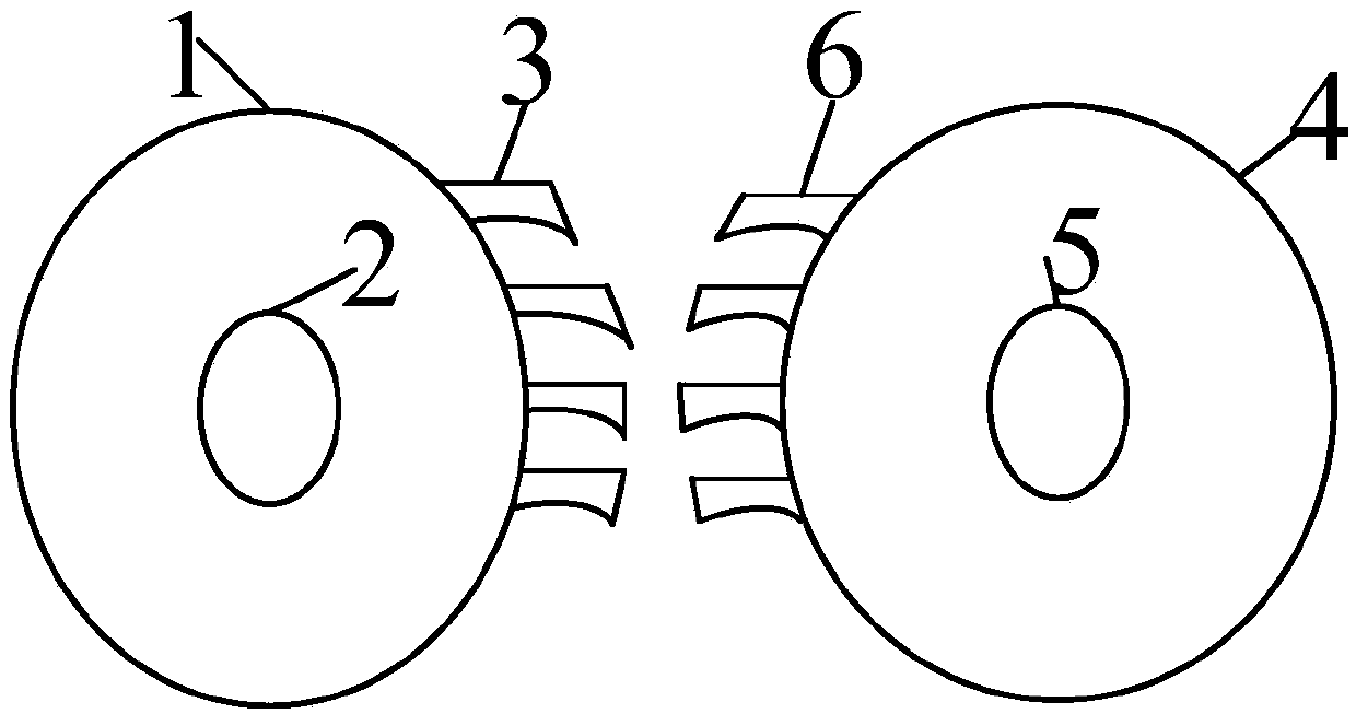 A device and method for precisely separating animal fluff fibers