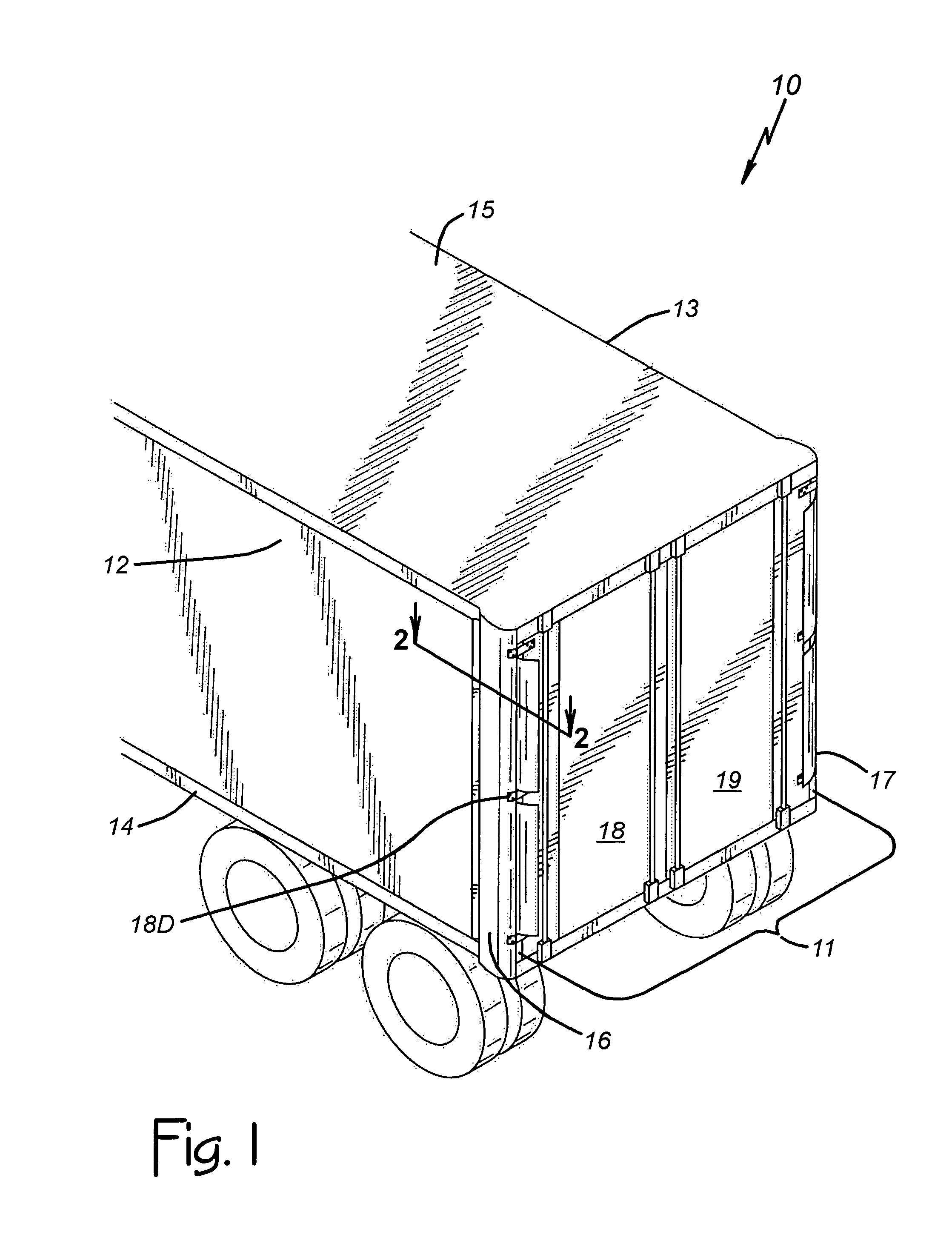 Cargo vehicle with drag reduction
