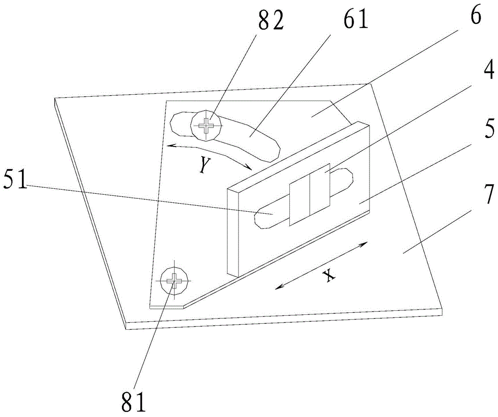 Micro-displacement optical lever laser measurement system and magnetic mechanical oxygen sensor thereof