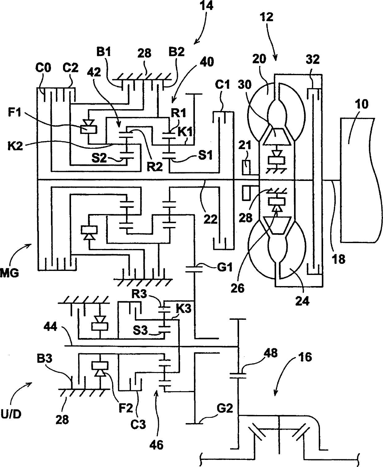 Gear-reducing controller for automatic vehicle gear shift and controlling method thereof