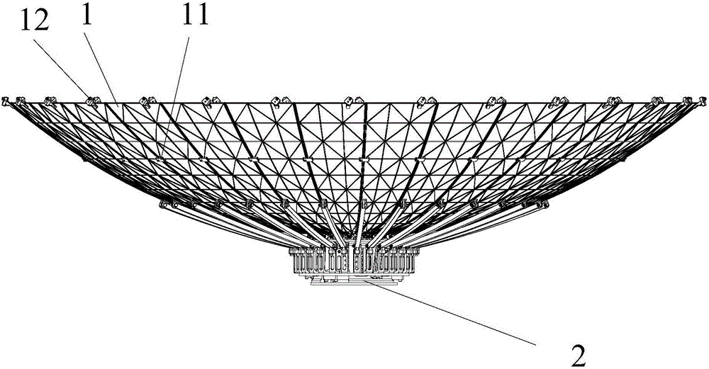 Expandable fixed surface antenna