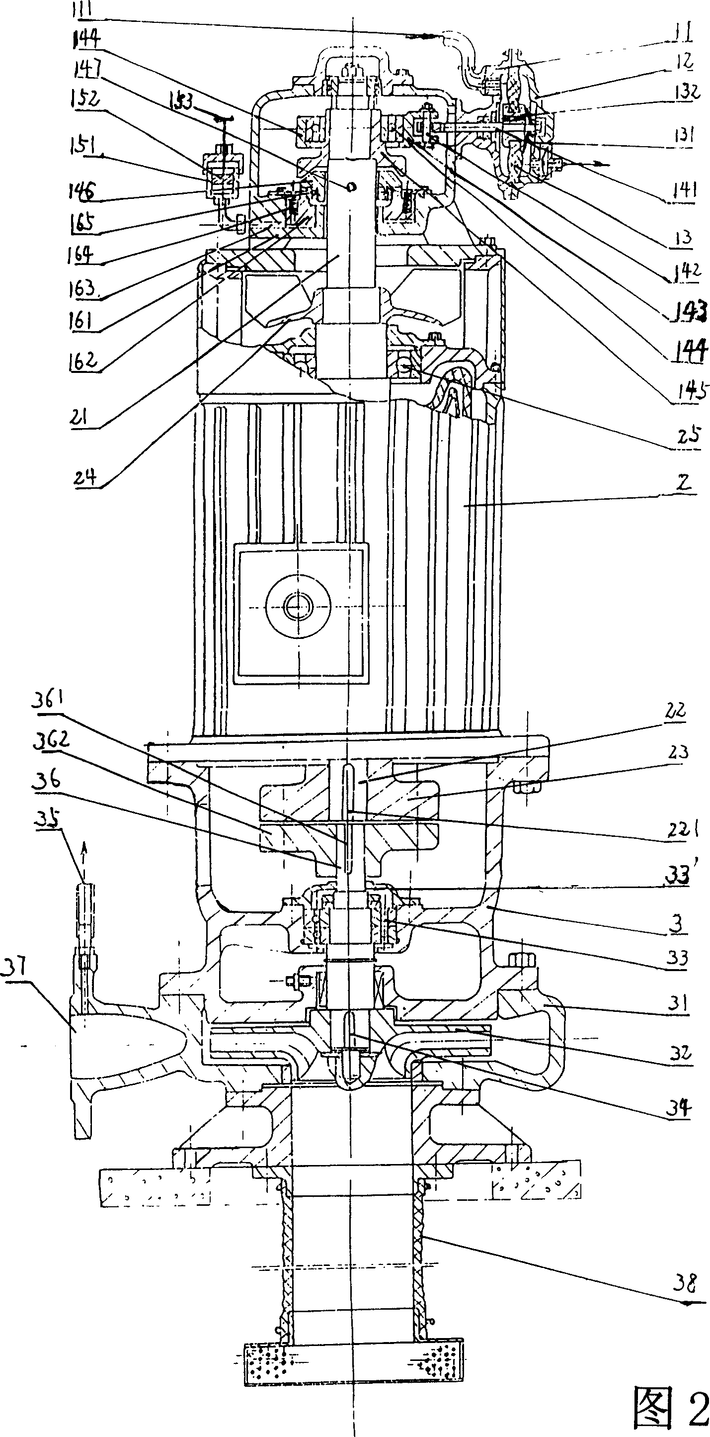 Strong selfpriming pump