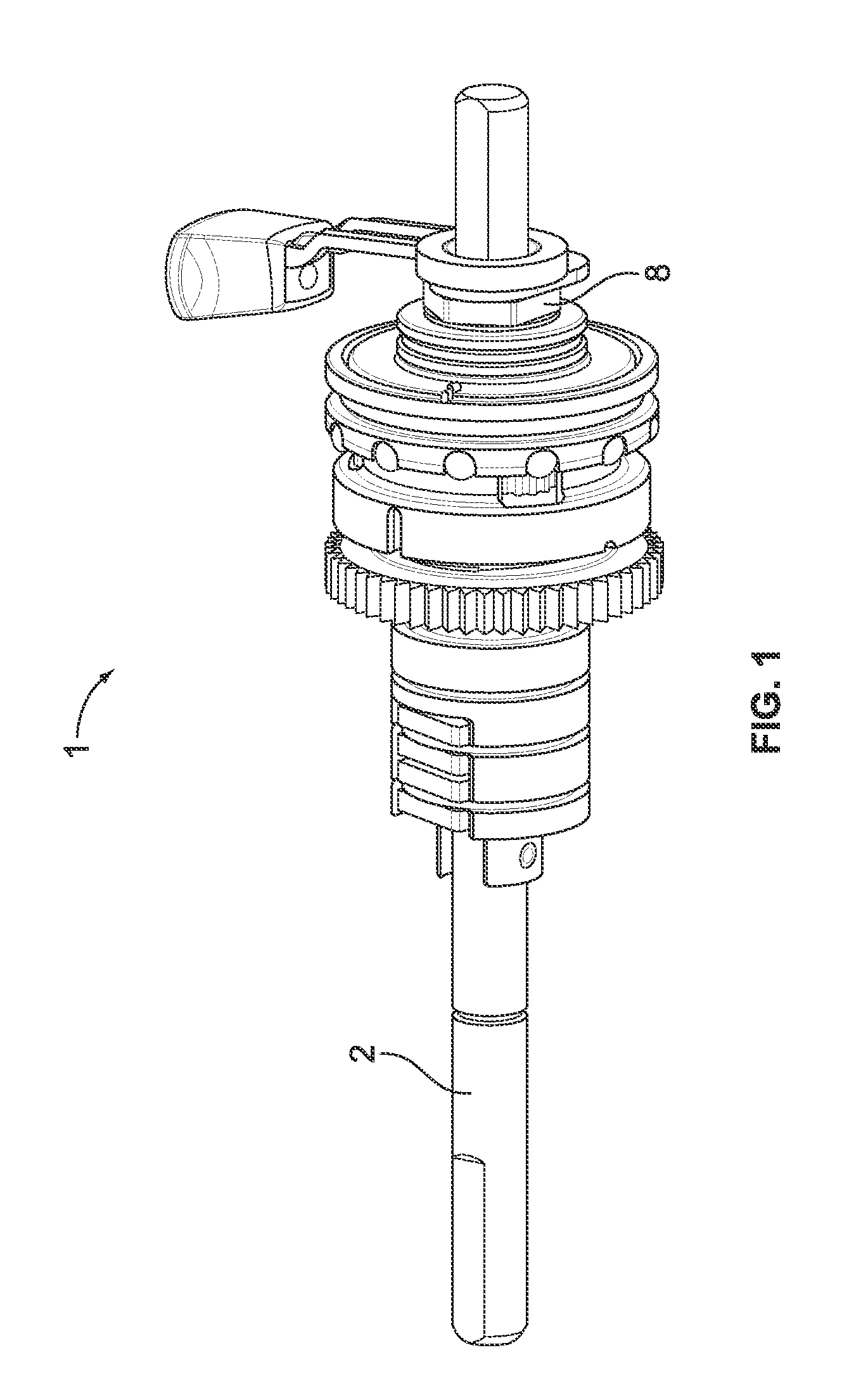 Operating mechanism for a bicycle multiple gear hub