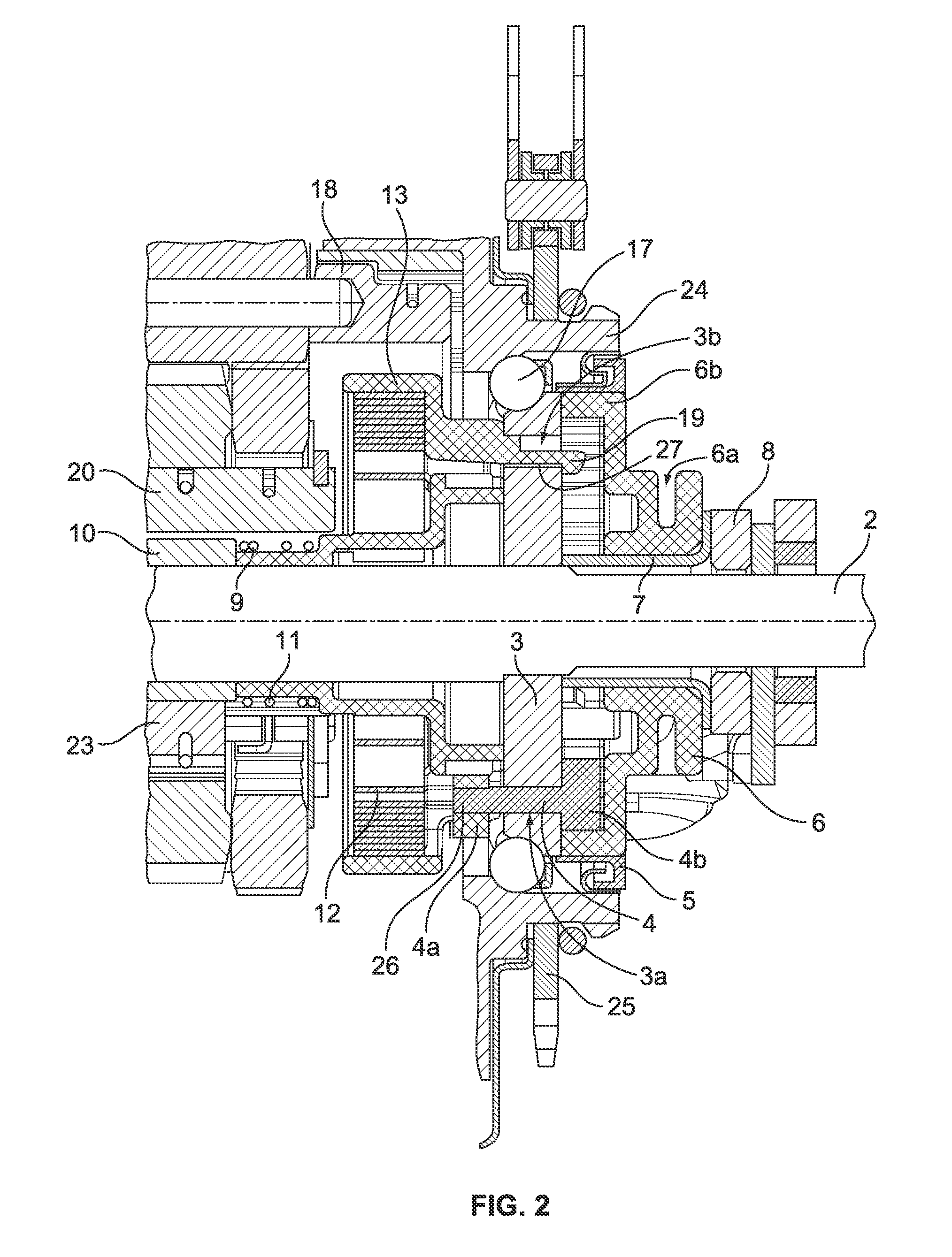 Operating mechanism for a bicycle multiple gear hub