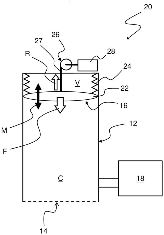 System and method for inserting a sample into a chamber