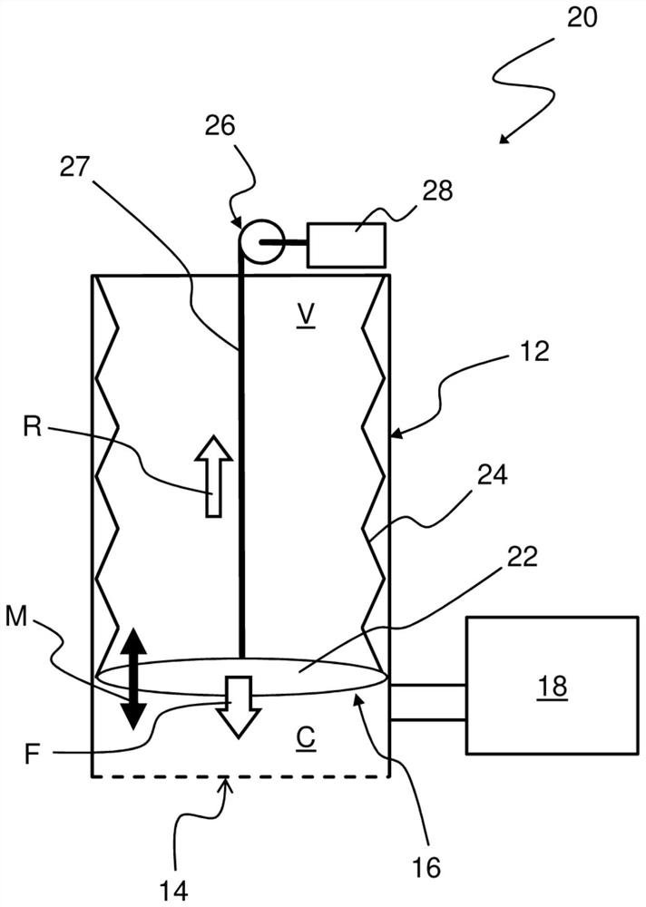 System and method for inserting a sample into a chamber