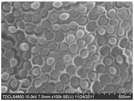 Method for preparing titanium dioxide nano multi-level structure thin film on conductive glass