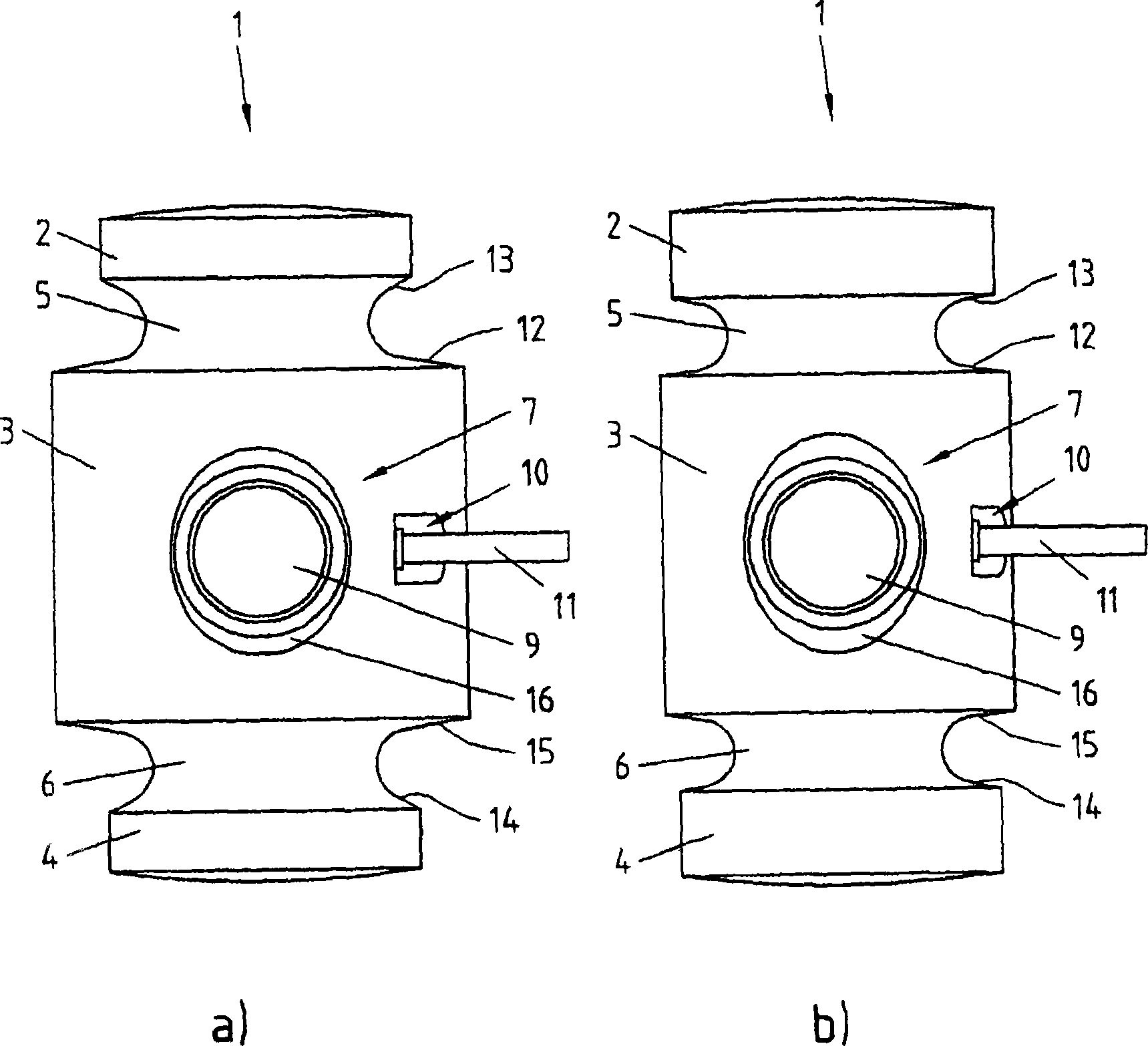 Housingless load cell