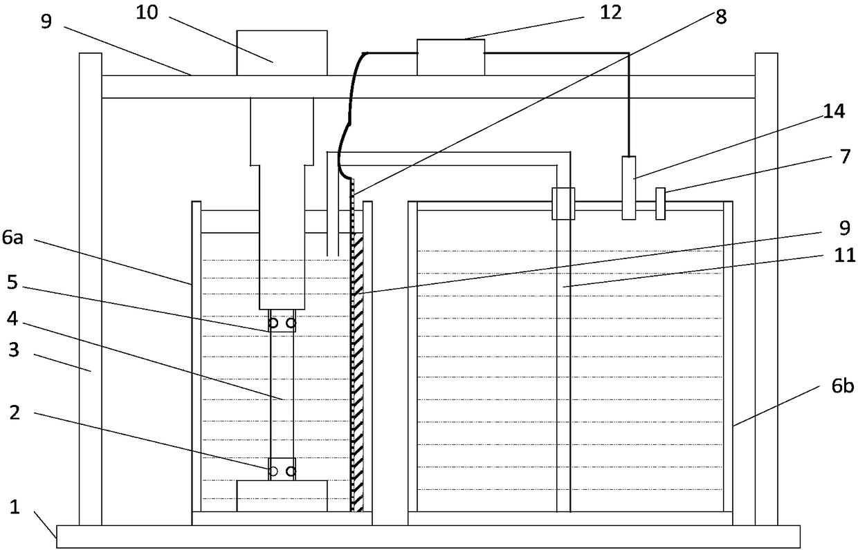 Automatic liquid nitrogen control and supplementing device of high-temperature superconductor strip mechanics experiment machine and method