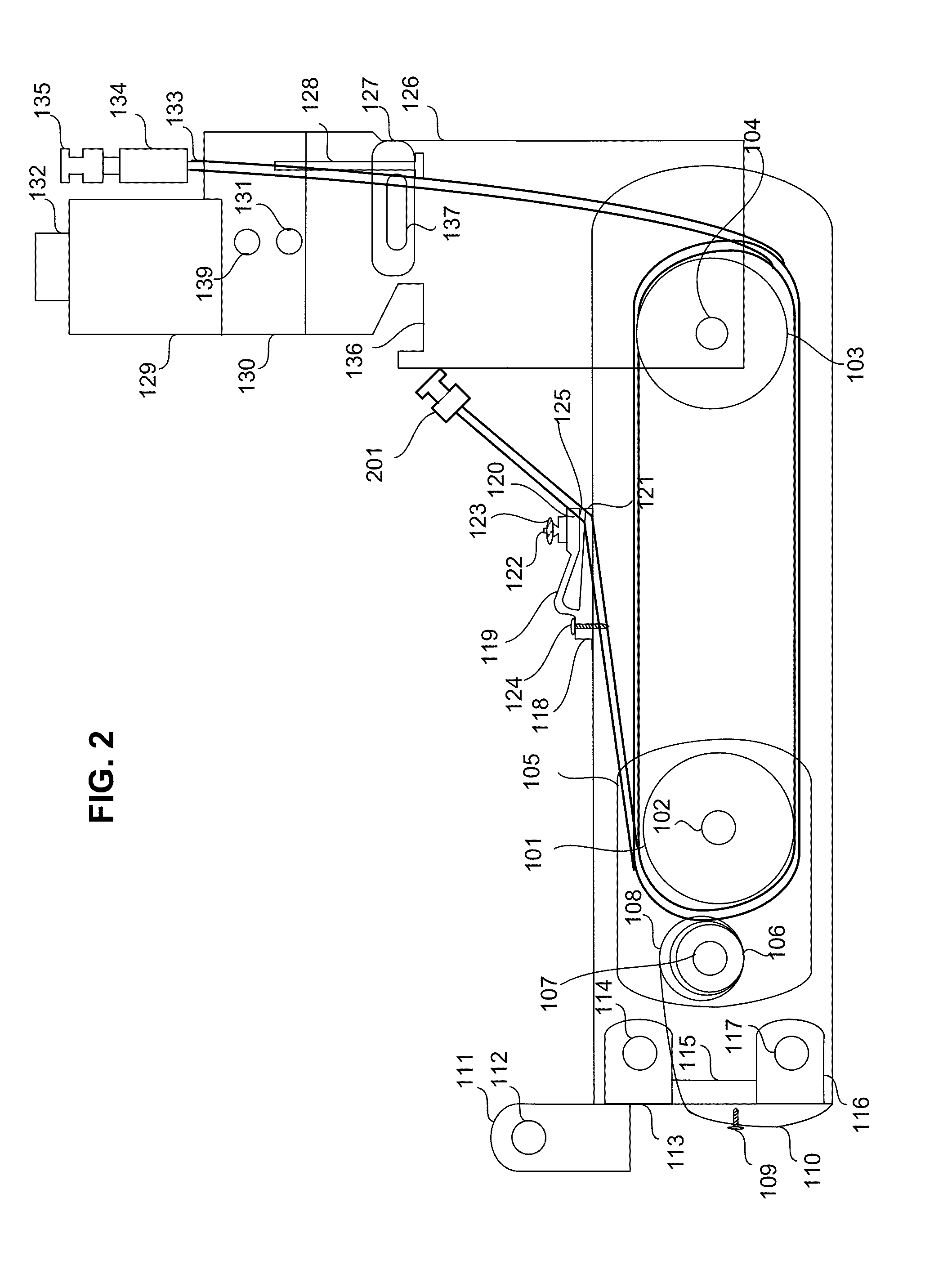 Speed control for cable retractor