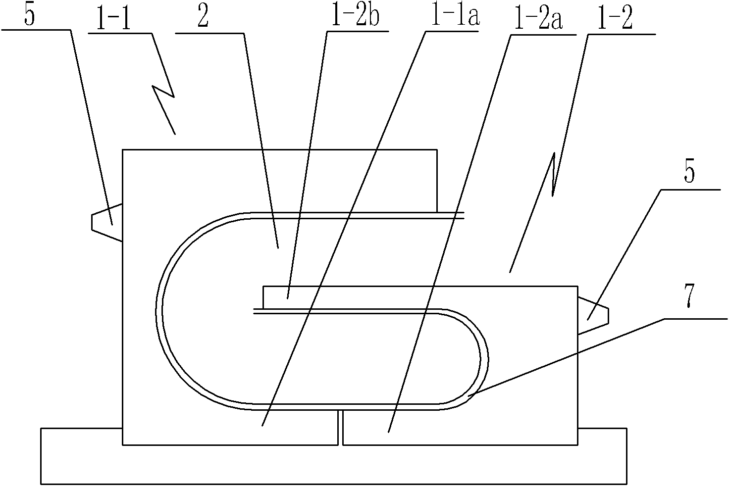 Modified flexible substrate packaging device