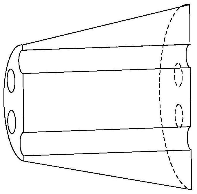 Pressure-equalizing ventilation device of autonomously ventilated supercavitation aircraft