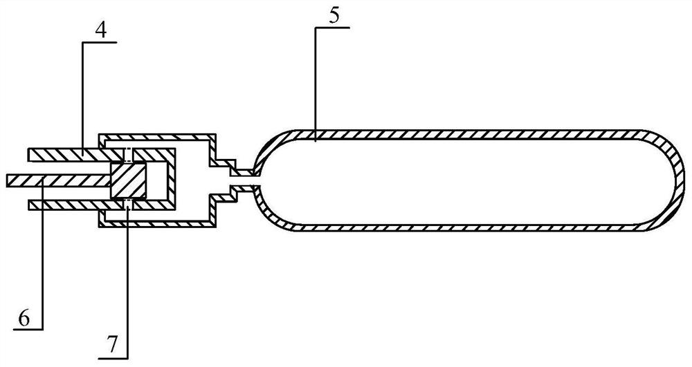 Pressure-equalizing ventilation device of autonomously ventilated supercavitation aircraft