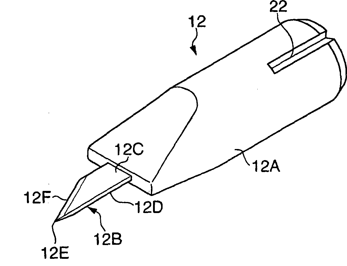 Sheet material cutting method