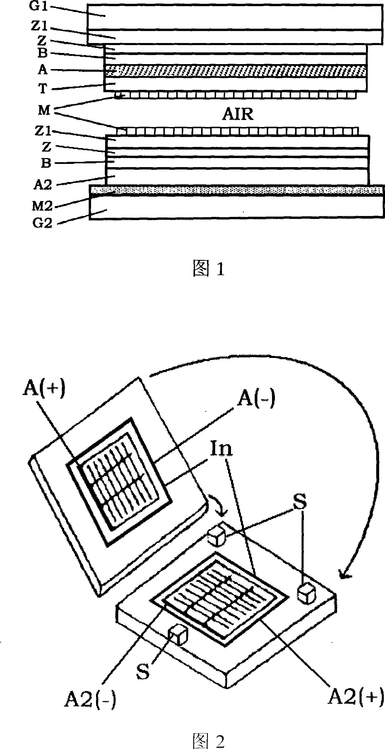 AlSb/CIS thin film solar cell of mechanical laminated layer