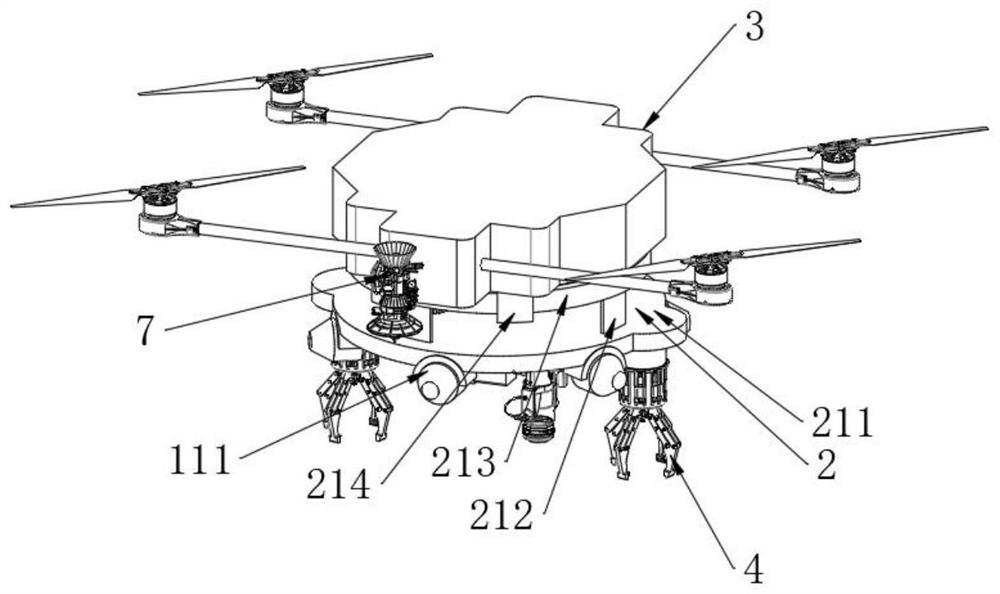 Intelligent net casting fishing unmanned aerial vehicle and application method