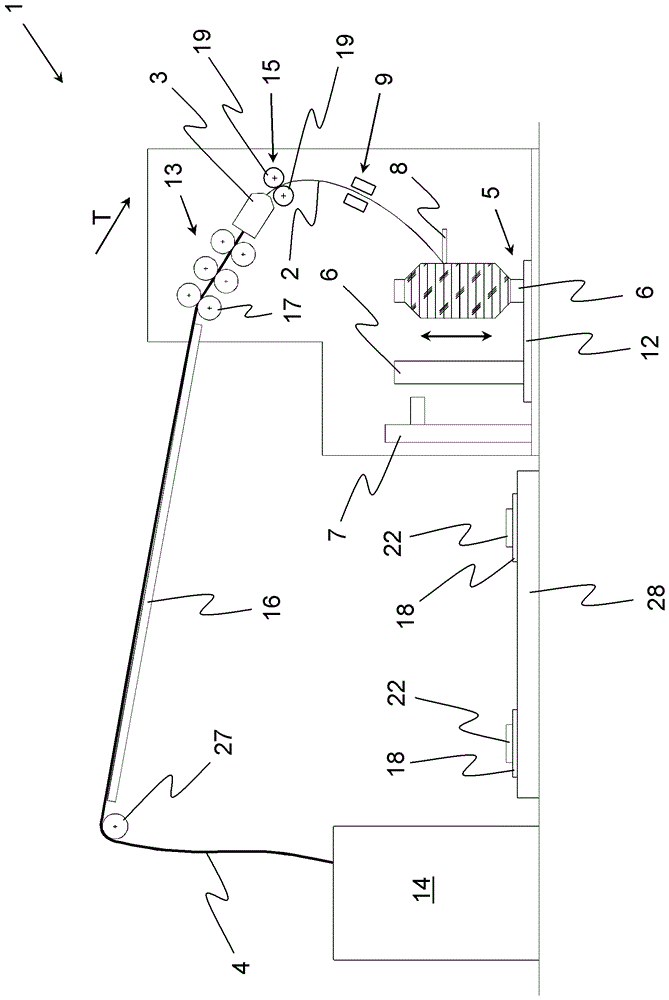 Method for operating a textile machine, and textile machine for producing rovings