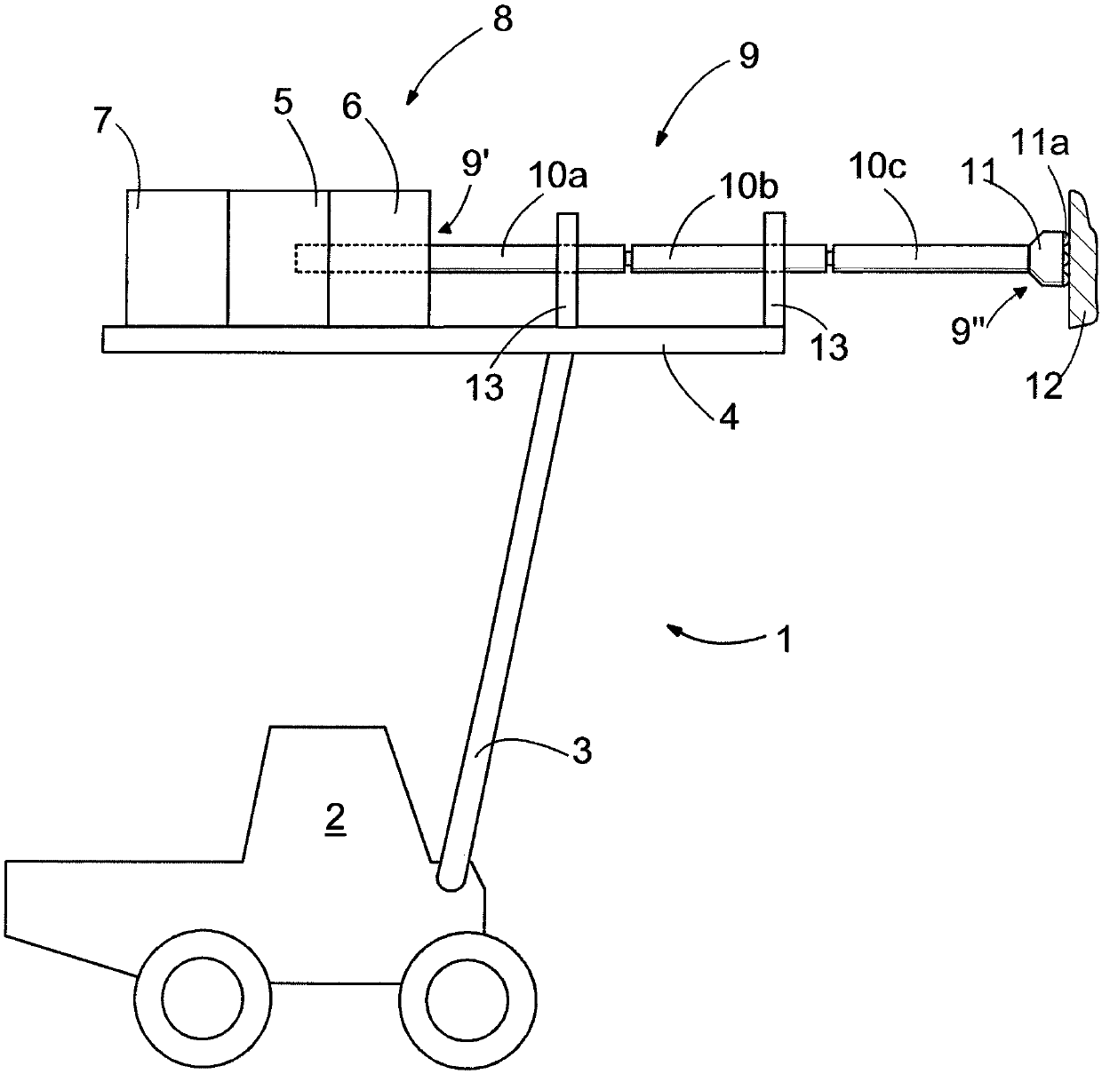 Component for rock breaking system