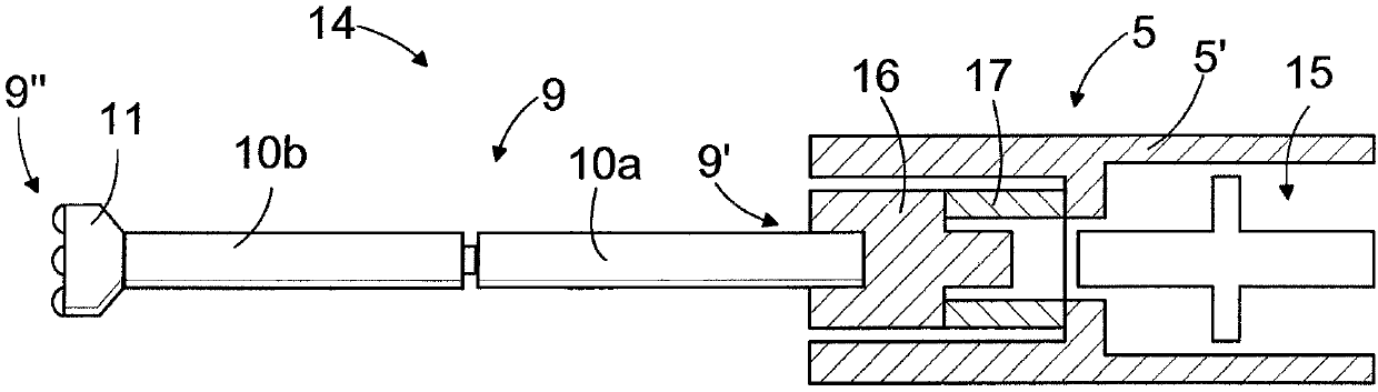 Component for rock breaking system