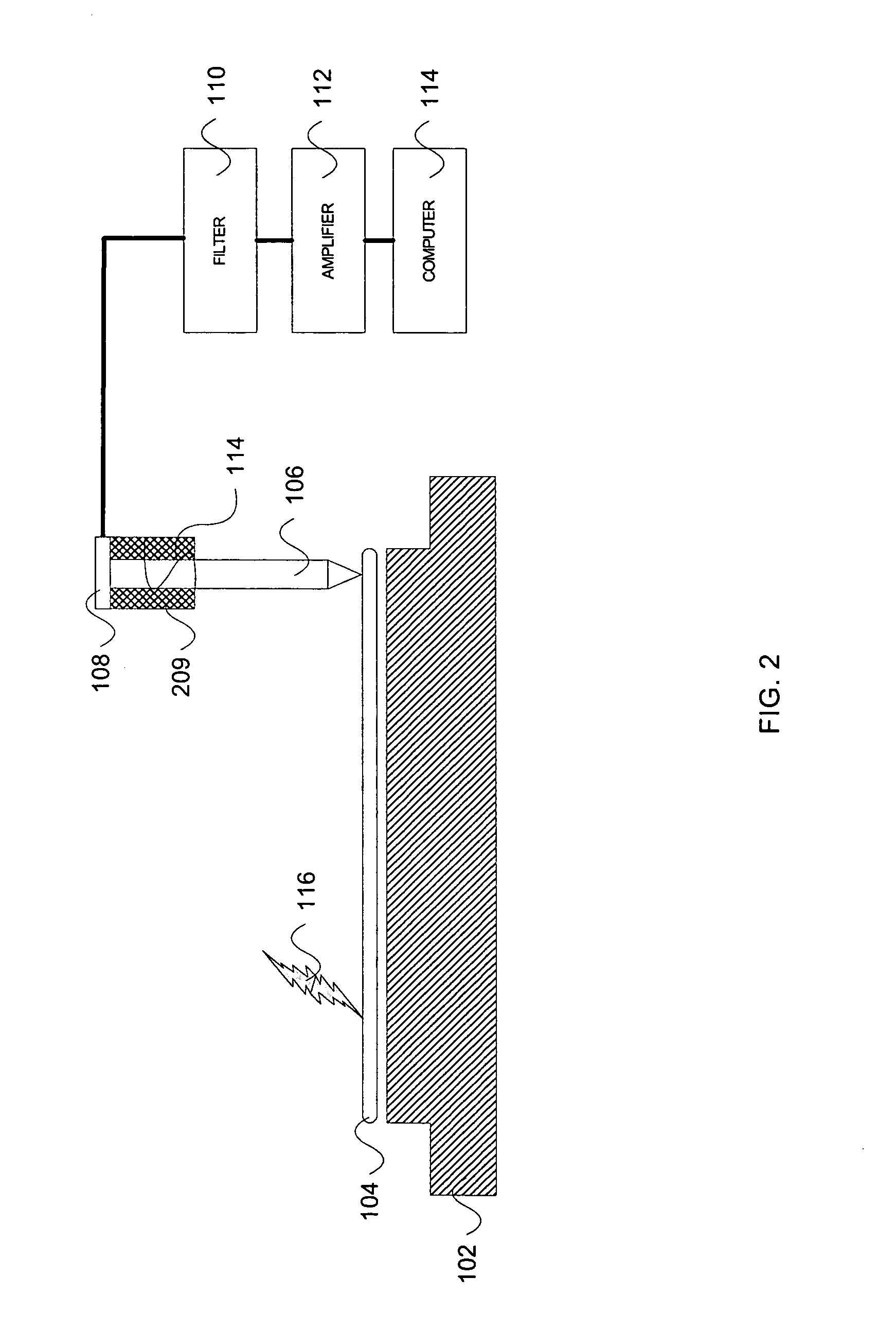 Apparatus and methods for the detection of an arc in a plasma processing system