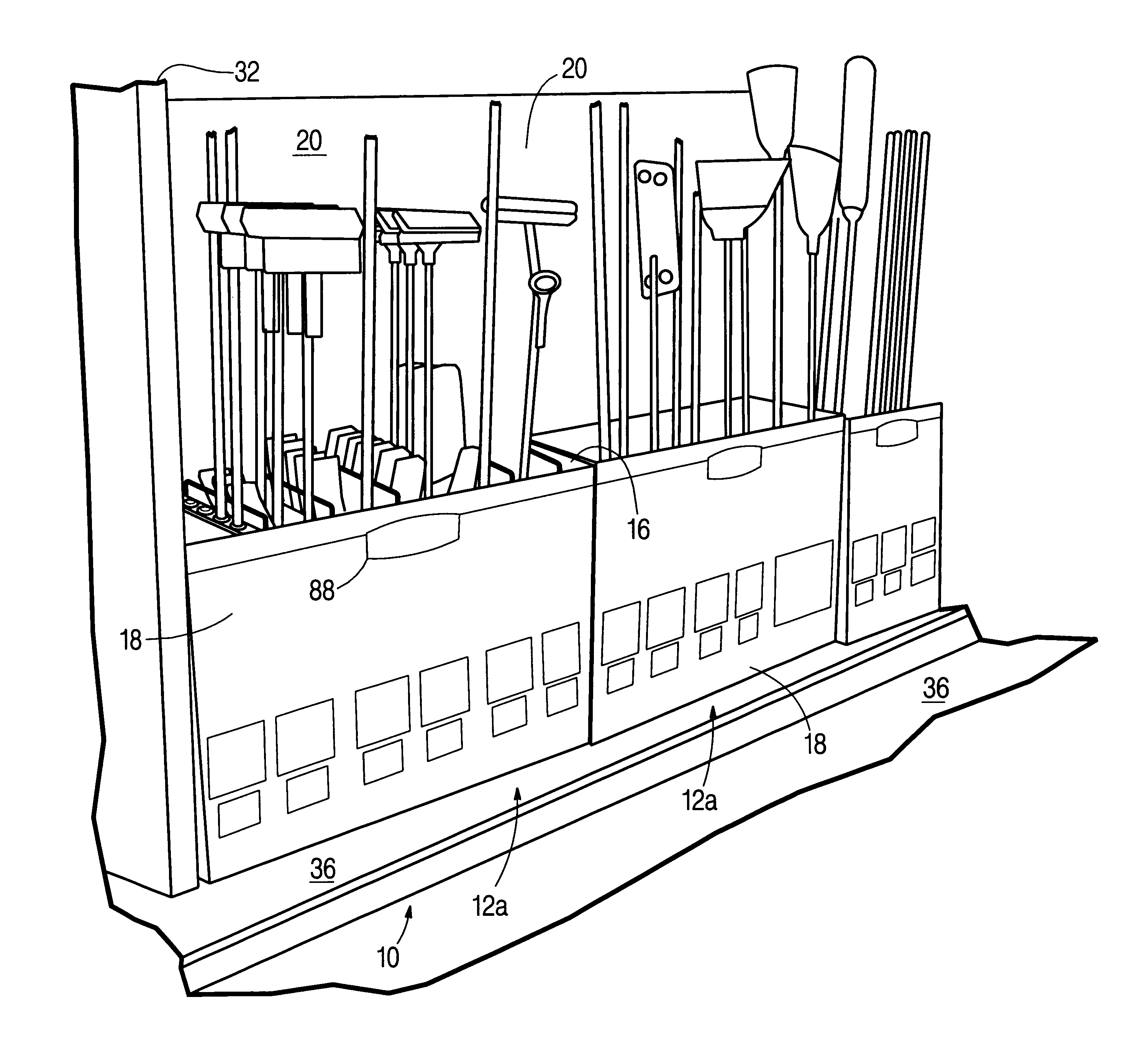 Apparatus and method of merchandising products