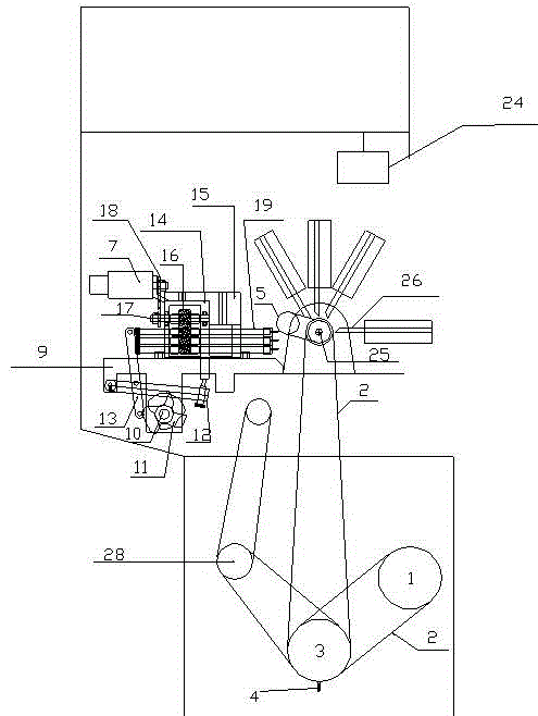 Intelligent cam numerically controlled lathe and control system thereof