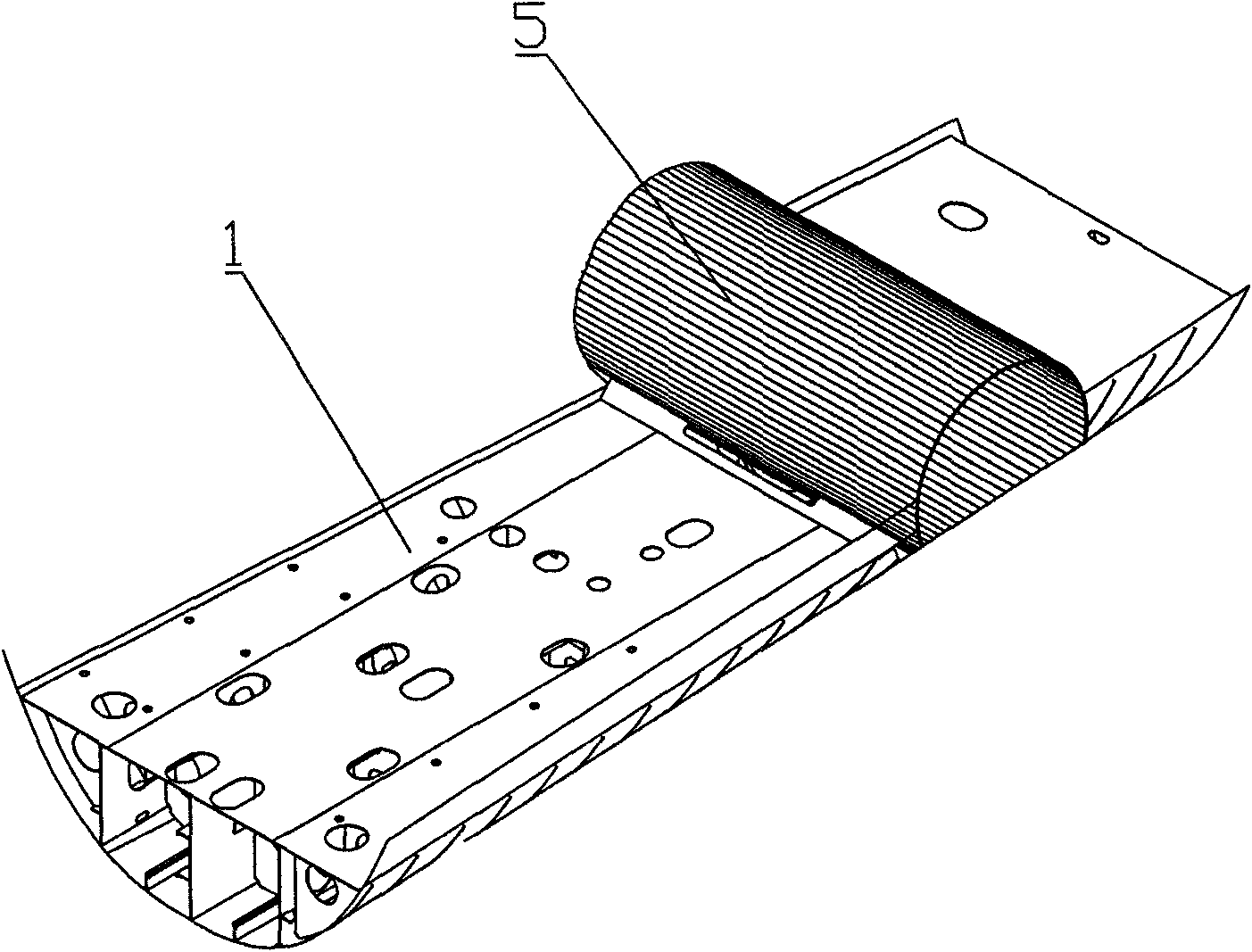 Process for pre-assembling bow thrustor on ship body section