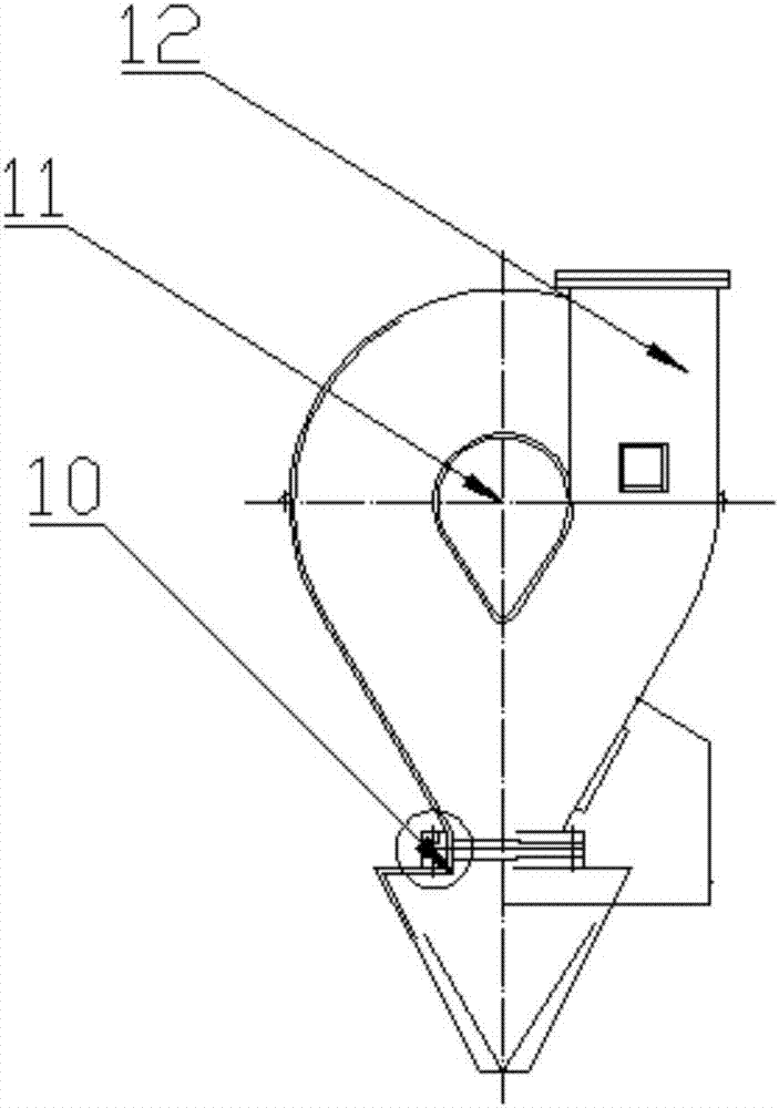 Wet type dust collection device for wood dust