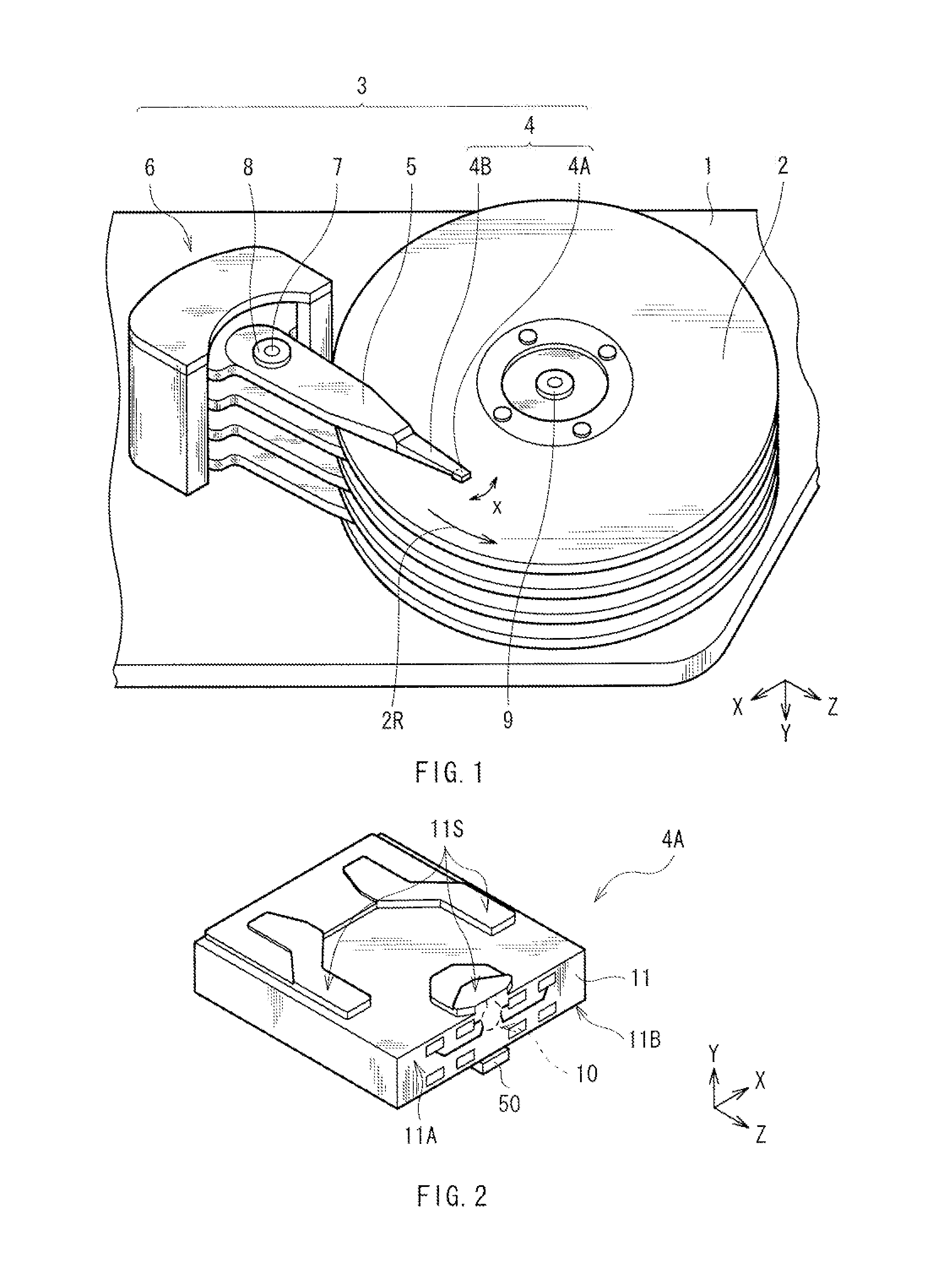Thermally-assisted magnetic recording head including first and second cladding sections having different characteristics