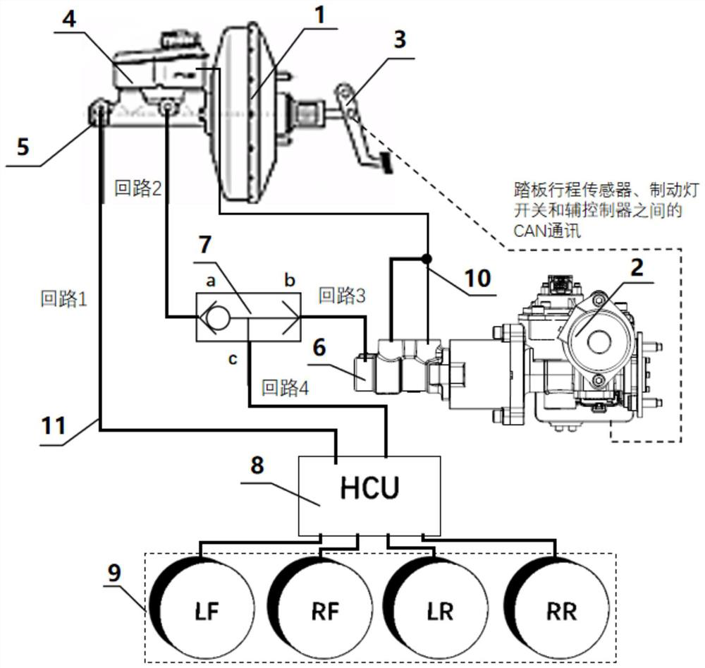 Hybrid braking system