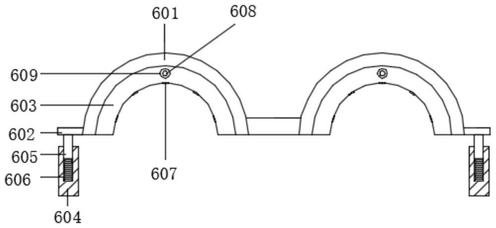 Gas cylinder rack capable of automatically switching double cylinders and continuously supplying gas in field of semiconductor gas supply