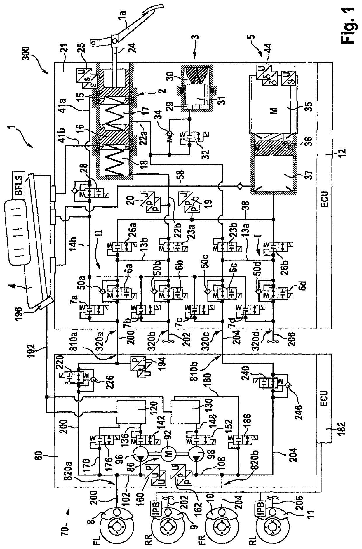 Method for operating an electro hydraulic brake system, and brake system