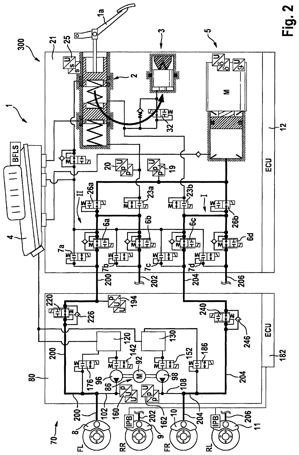 Method for operating an electro hydraulic brake system, and brake system