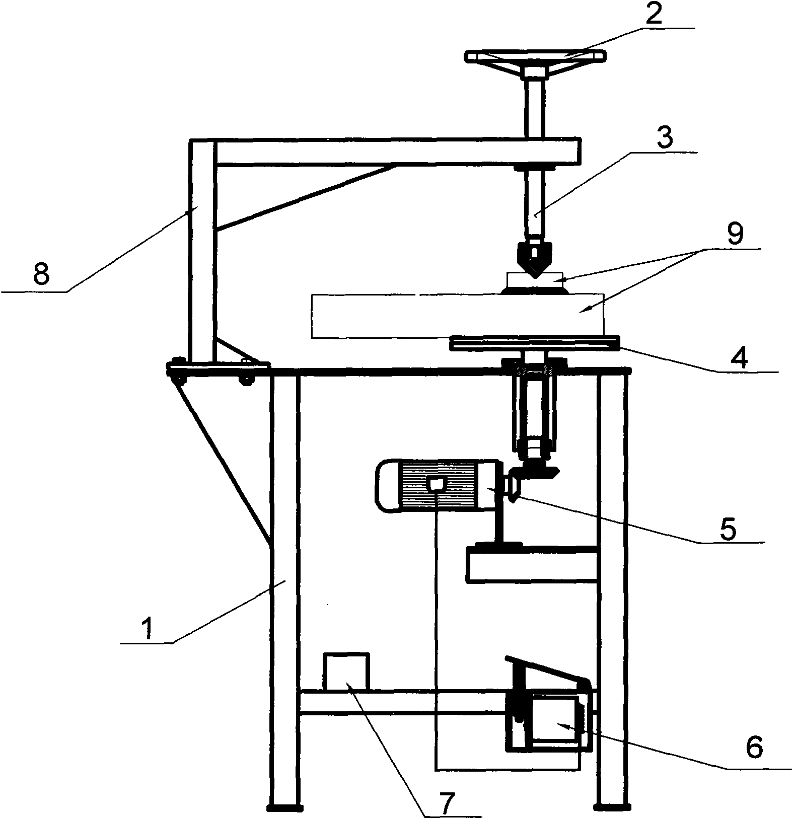 Disc semi-automatic joint welding machine and operation method thereof