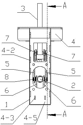 Transmission mechanism used for outdoor high-voltage vacuum switch